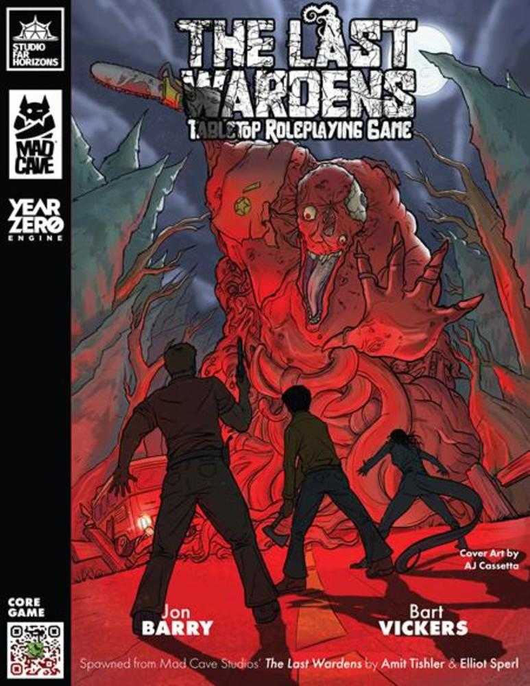 Last Wardens Tabletop Role Playing Game Hardcover (Mature)