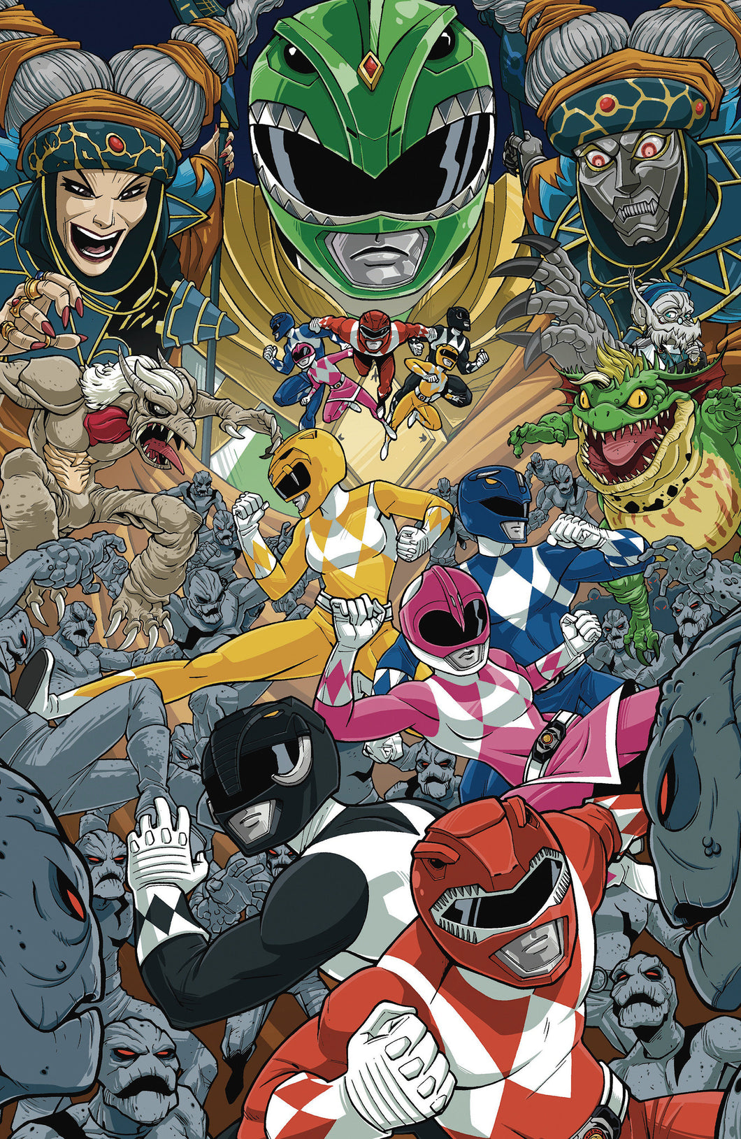 Mighty Morphin Power Rangers: Rita'S Rewind #1 E 1:15 Variant Edition (Full Art, Lawrence)